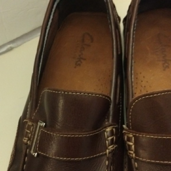 Clark\'s Brown Leather Loafer\'s Men size 11.5
